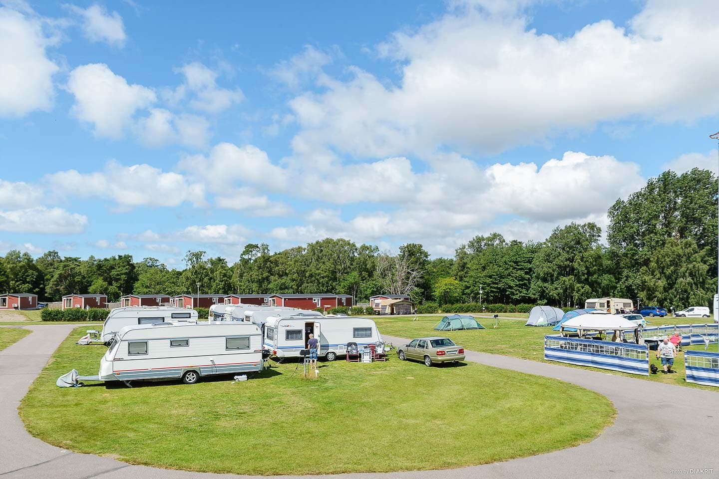 Camping i Halmstad nära havet på First Camp Karlstorp