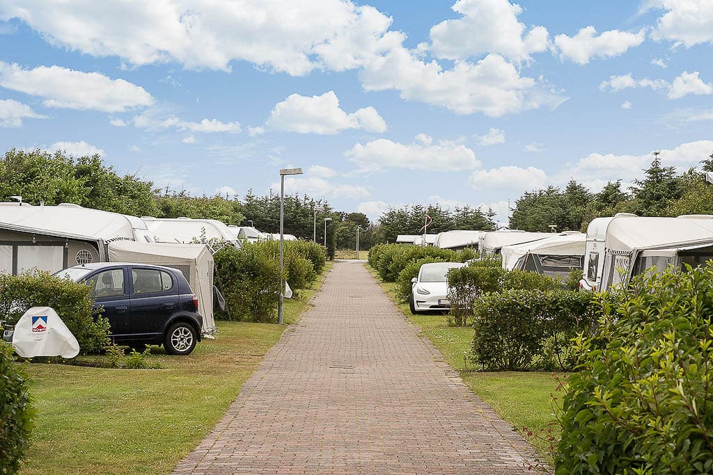 Family-friendly campsite at First Camp Klim Strand – Nordvestkysten