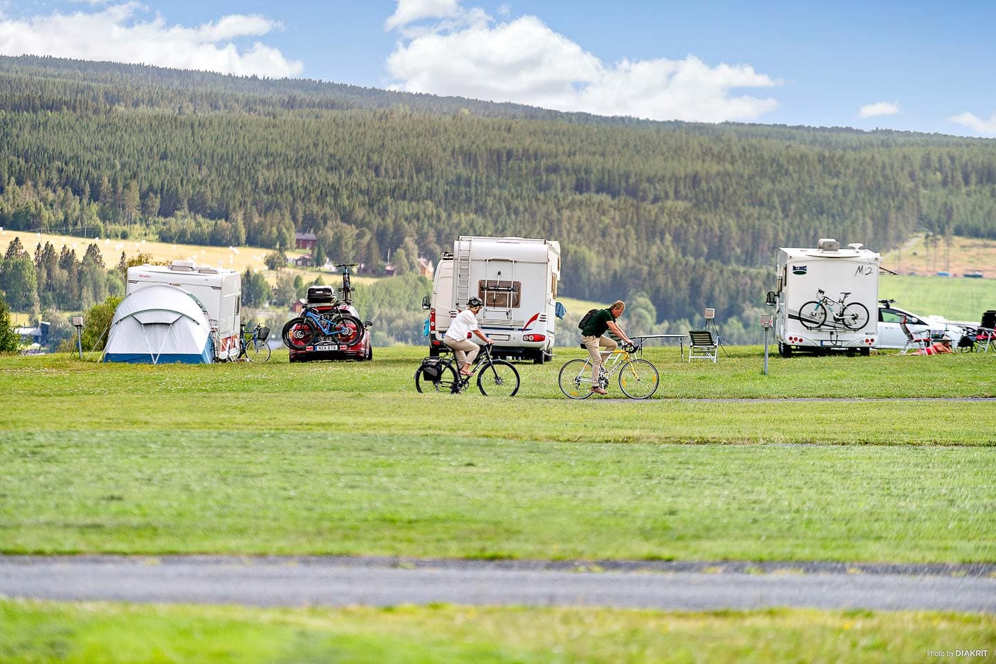 Frösön - Östersund, , campsite in Northern Sweden