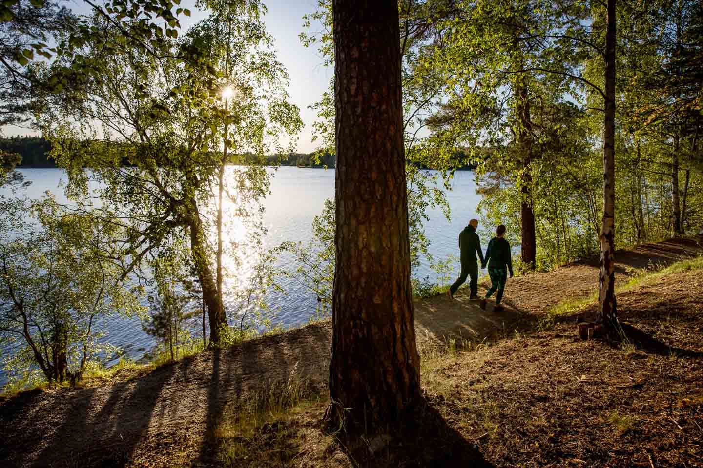 Naturwanderweg im Stockholmer Schärengarten