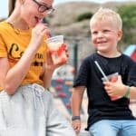 Barn og slush, Veslekroa Bo i Telemark
