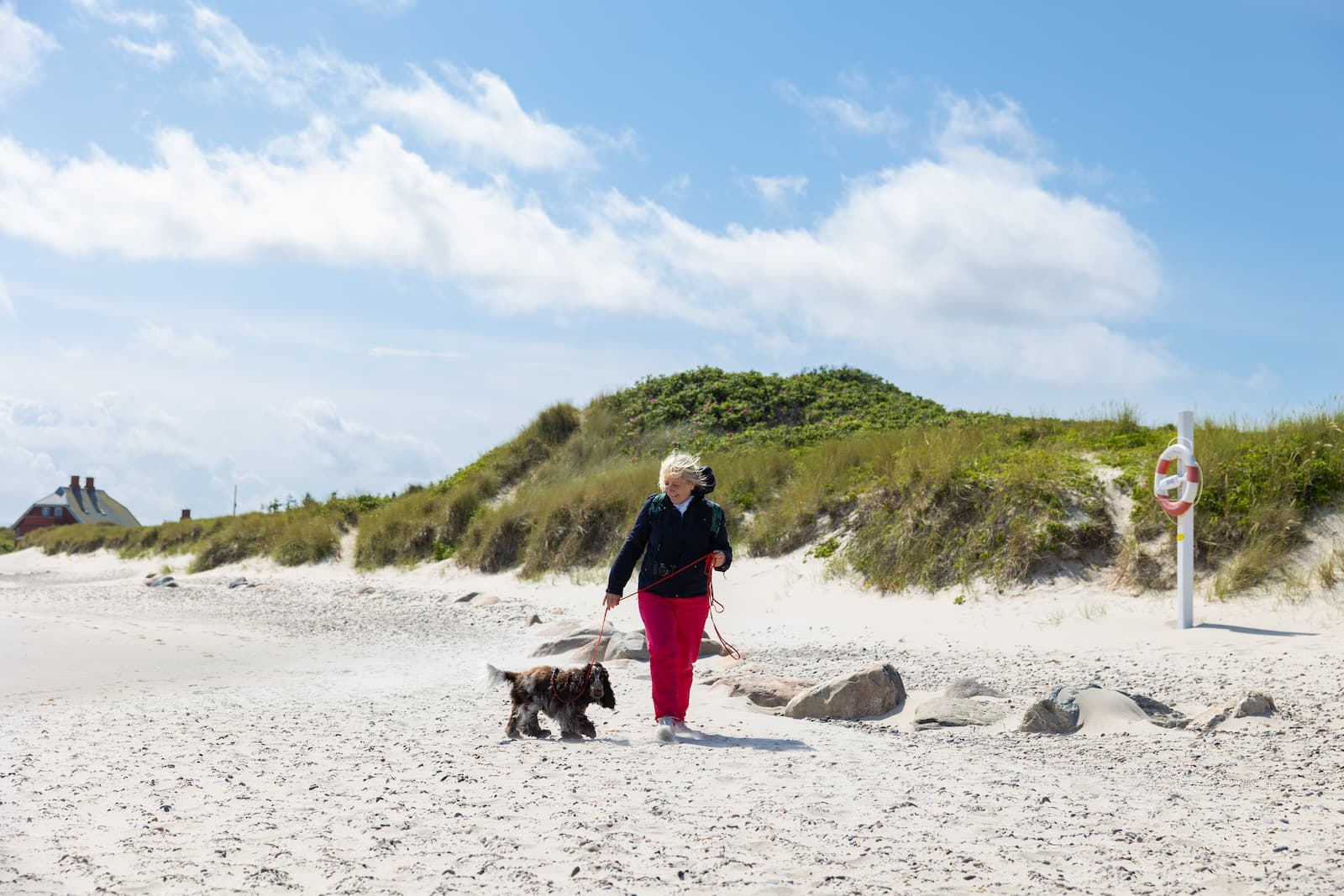 Seasonal caravan pitches at First Camp Grenen Strand in Skagen