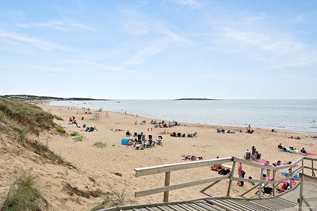 Strand på Tylösand.