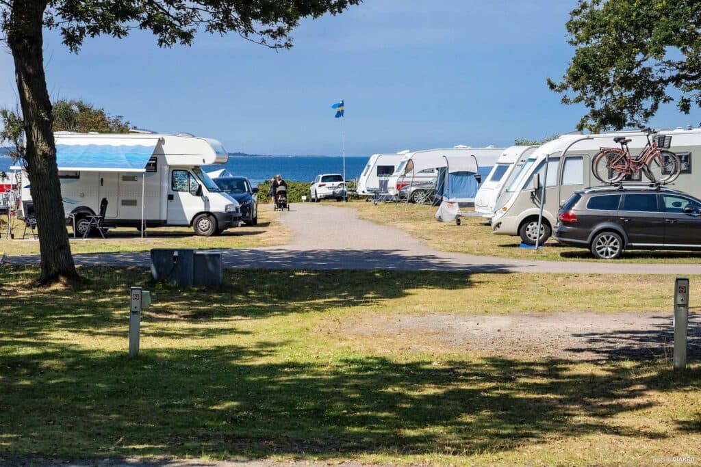 Campingområdet på First Camp Torekov - Båstad