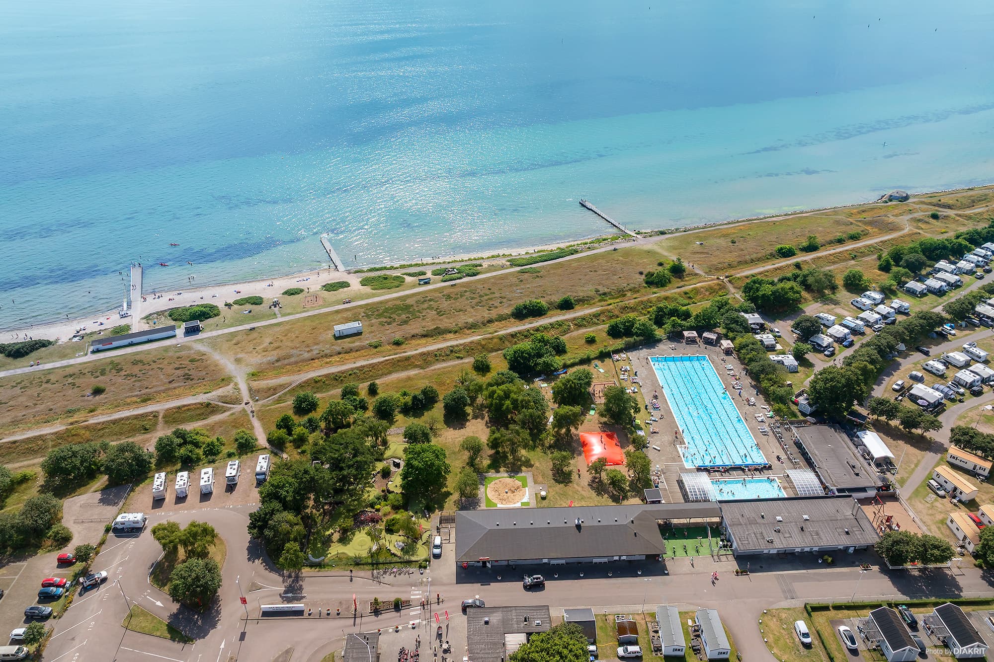 Camping by the sea in Helsingborg at First Camp Råå Vallar