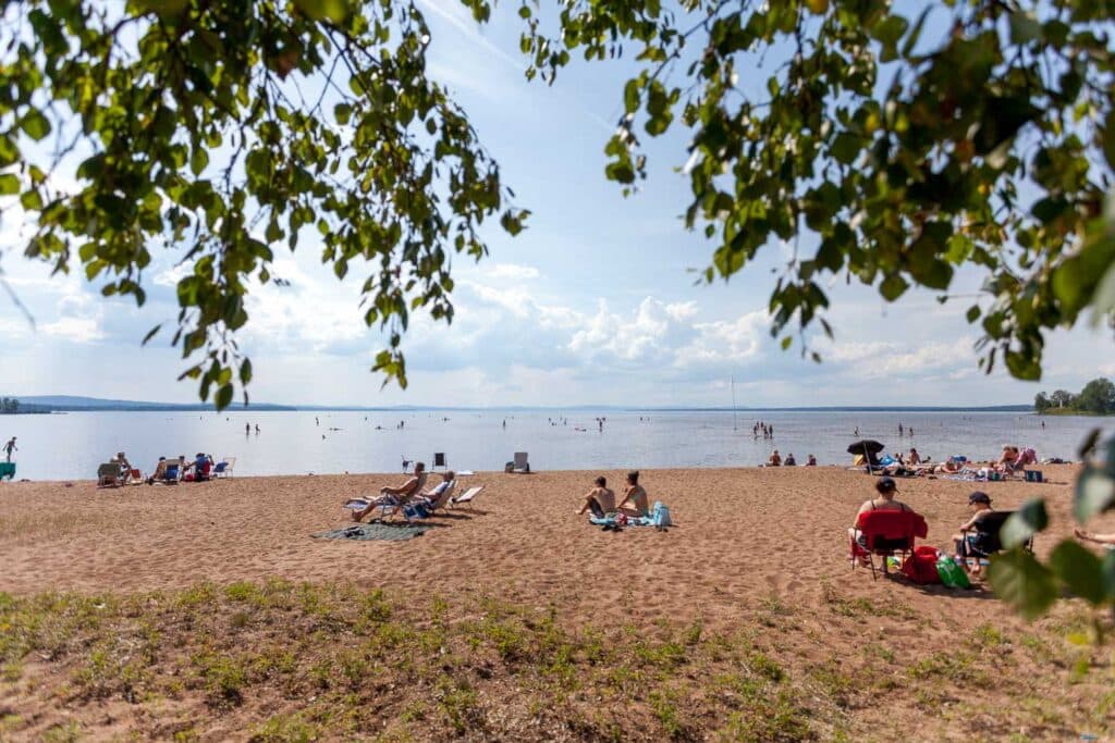 Beach Siljansbadet
