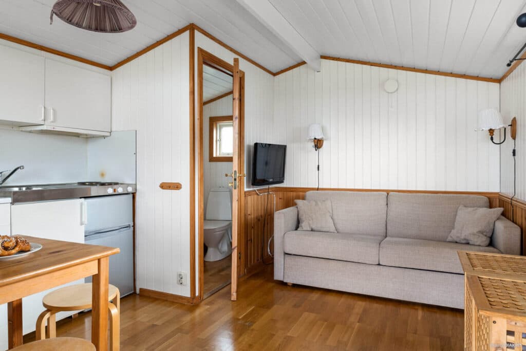 Utterosstuga invändigt