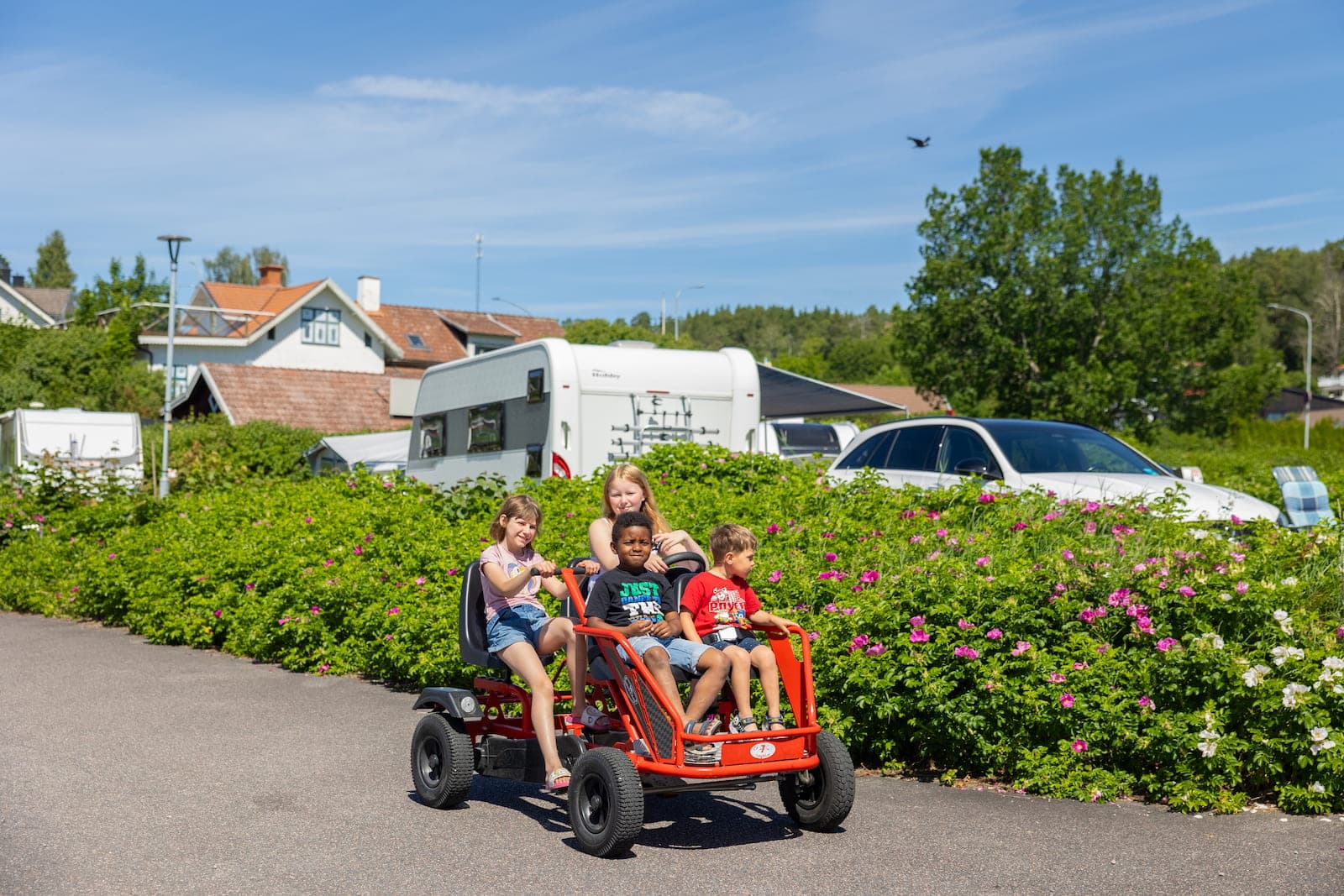 Camping nära Kolmårdens djurpark på First Camp Kolmården – Norrköping