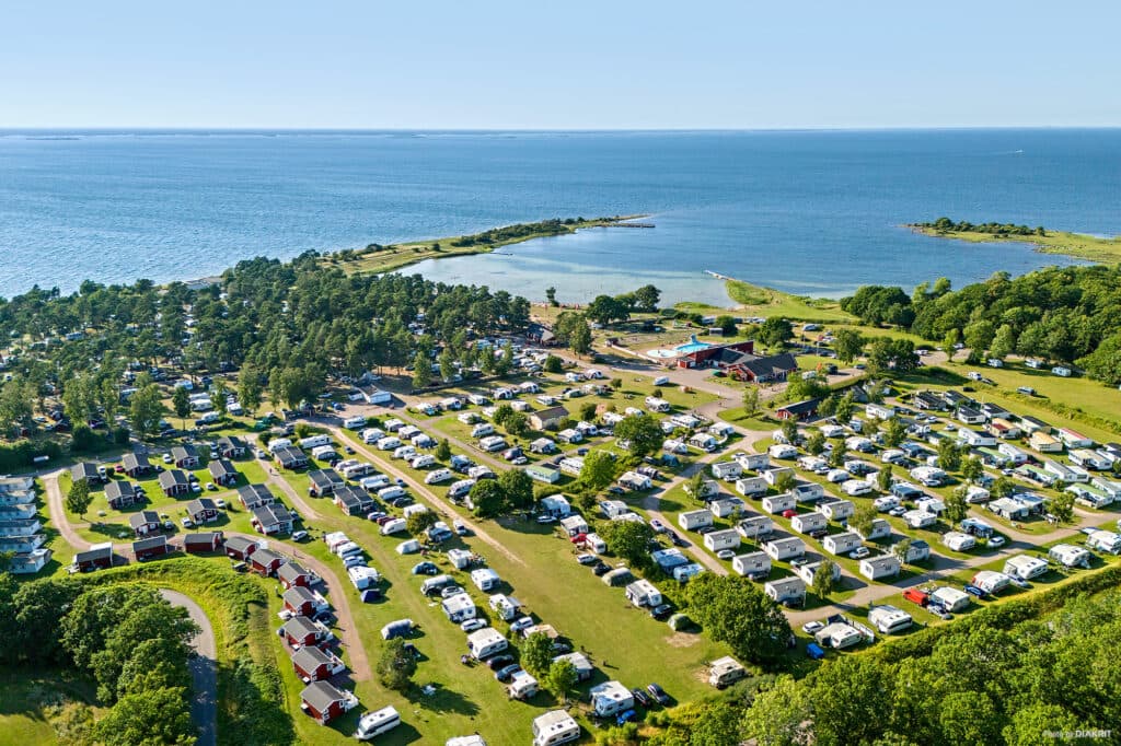 Ekerum Öland drönarbild
