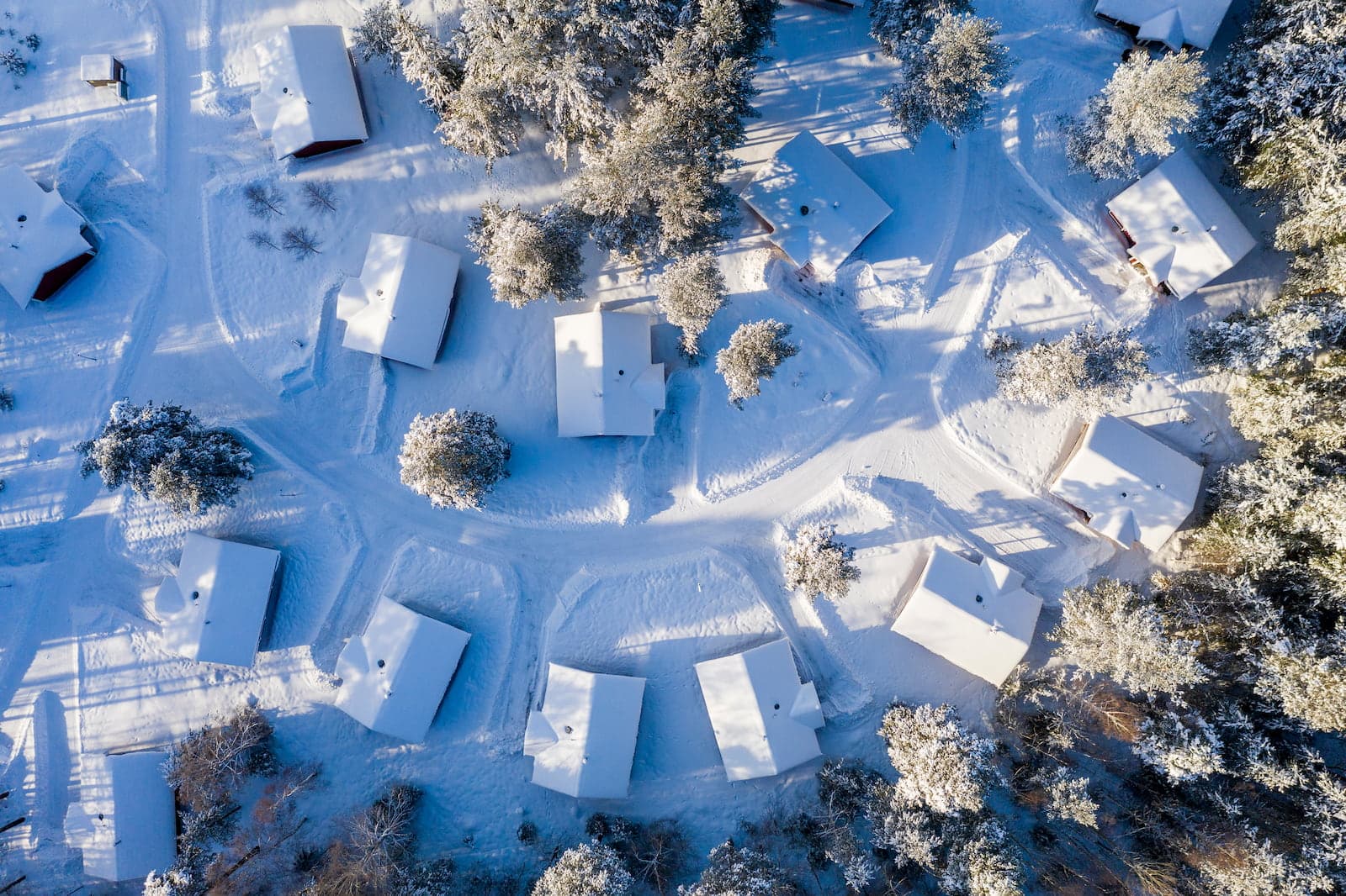Vinter Enåbadet - Rättvik Camping
