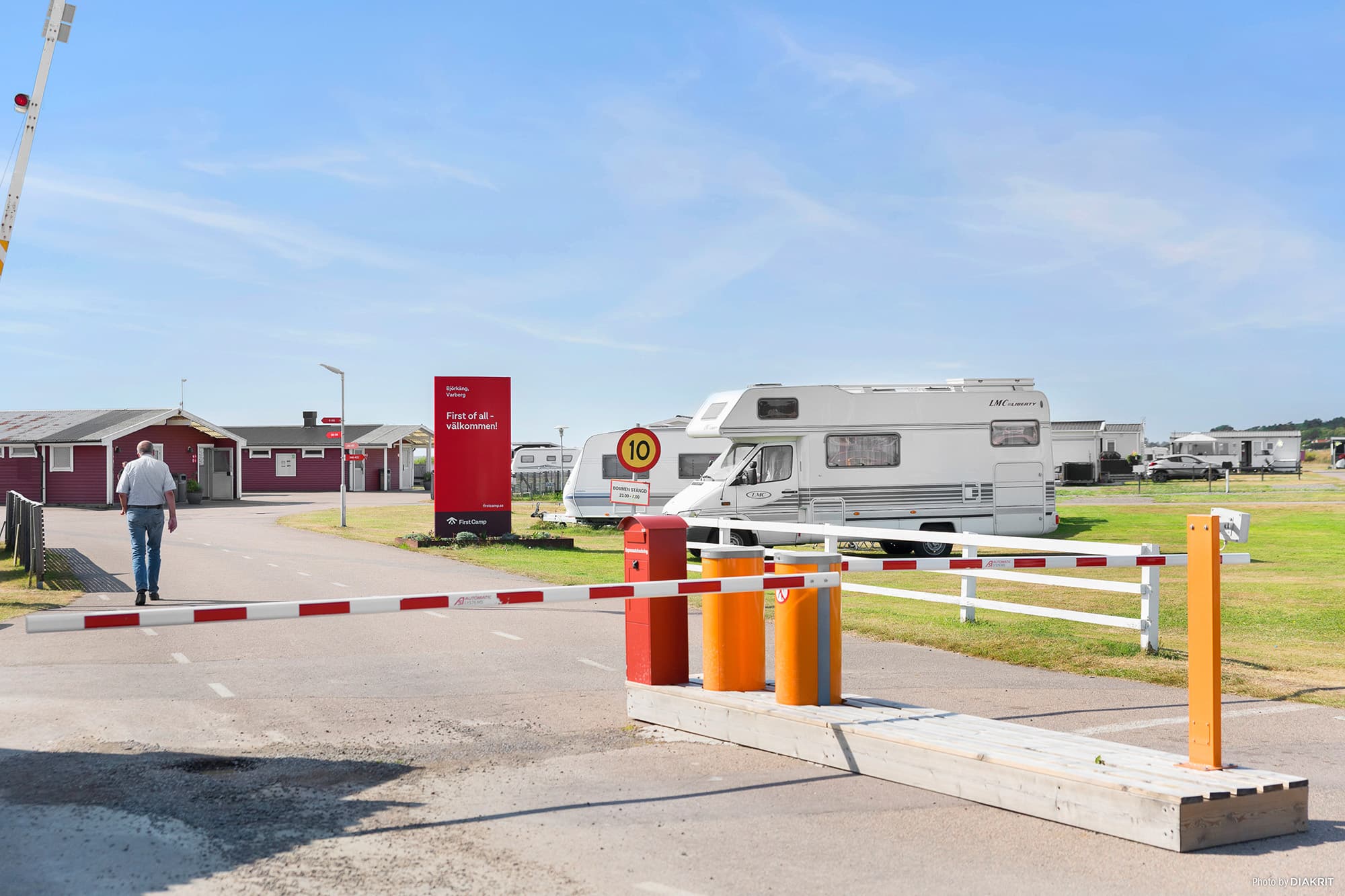 Motorhome pitches by the sea at First Camp Björkäng – Varberg