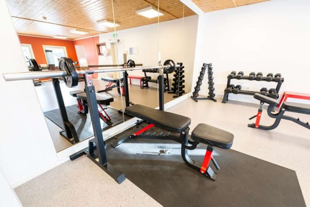 Gym på campingplatsen Ansia - Lycksele