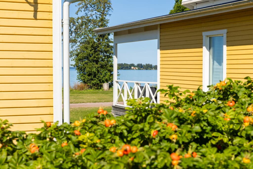 Stugor med sjöutsikt på First Camp Vadstena - Vättern