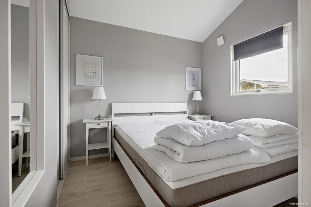 Sovrum för Hagebystuga Plus, en stuga på Vadstena