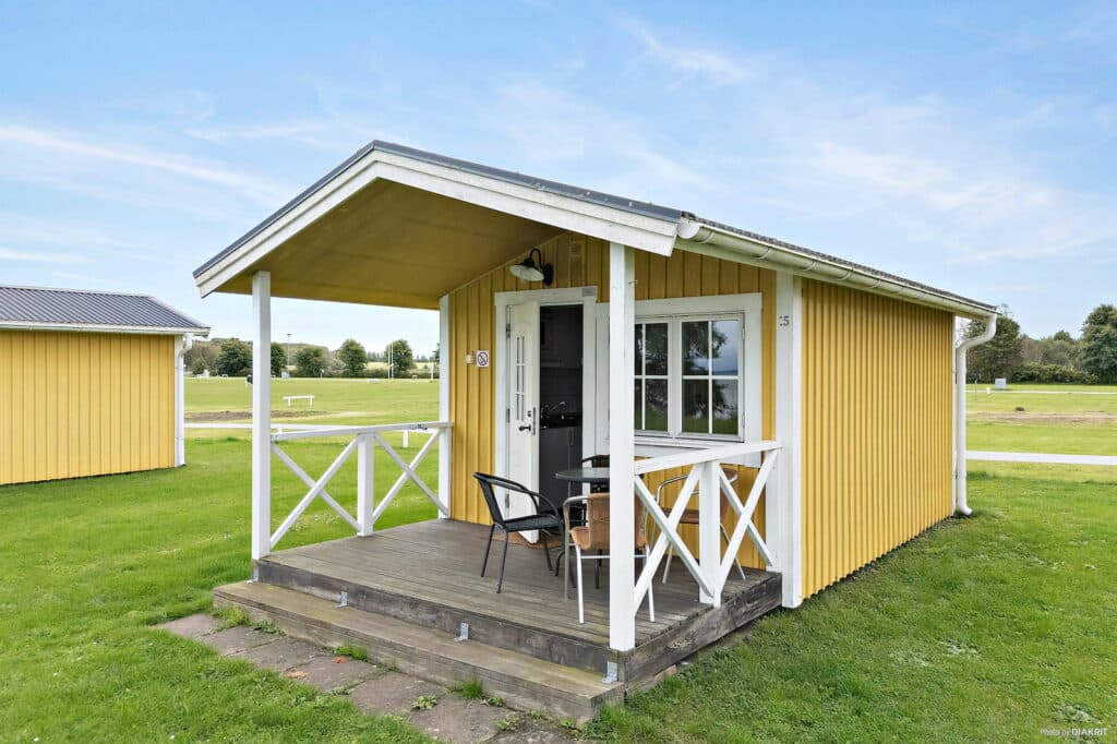 Exteriör för Vallastuga på First Camp Vadstena – Vättern