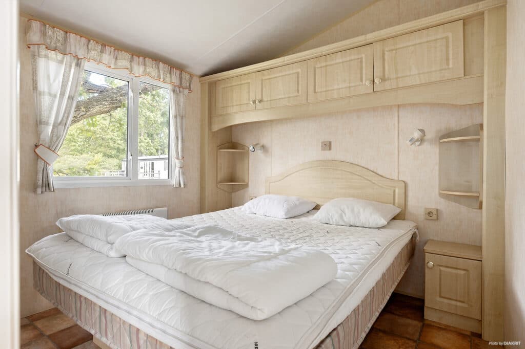 Sovrum för Villavagn Bjälbo på First Camp Vadstena – Vättern