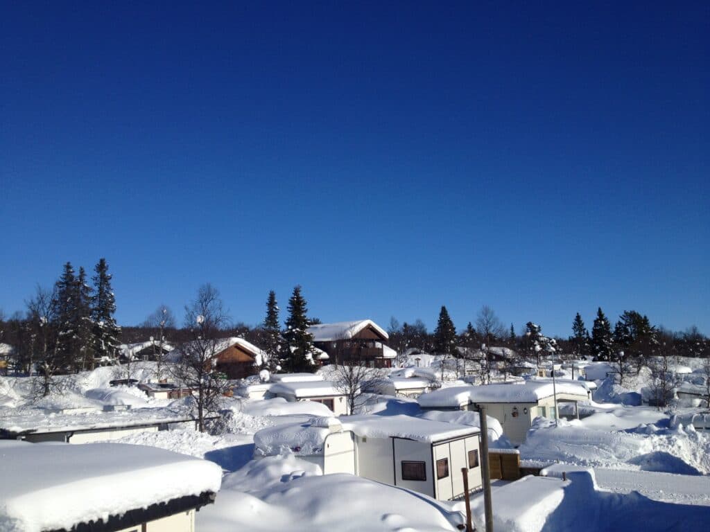 Long stay camping pitch in Beitostølen all year round