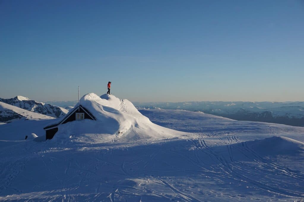 Winter in Beitostølen.
